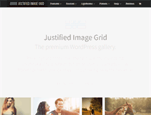 Tablet Screenshot of justifiedgrid.com